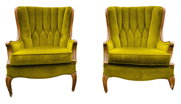 Chartreuse Channel Backs