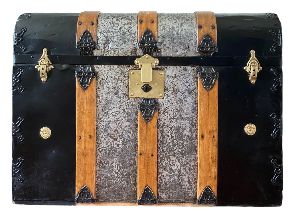 Astor Steamer Trunk Kollective Specialty Rentals