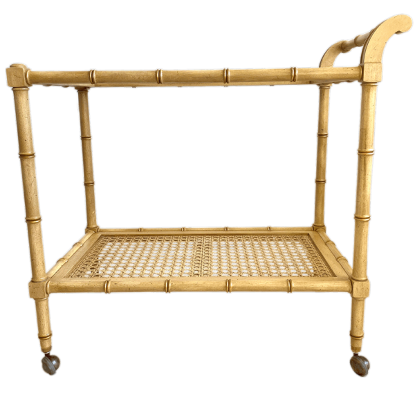 Faux Bamboo Bar: Dessert Cart