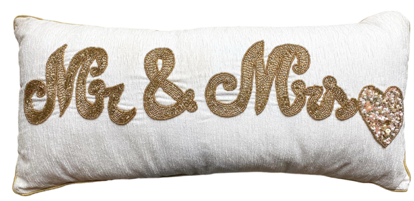 Beaded Mr. Mrs.