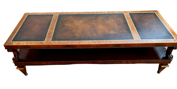 MCM Coffee Leather Top