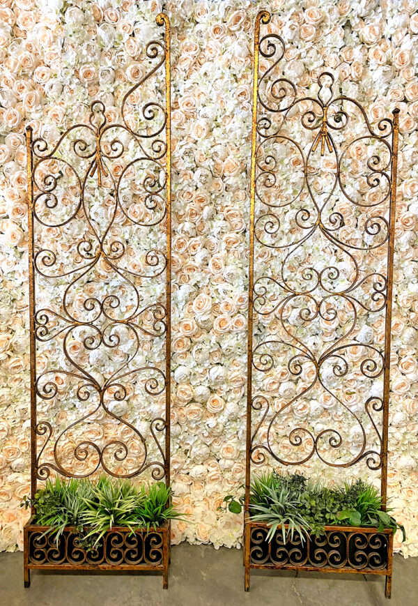 French Hand Forged Gilded Gates